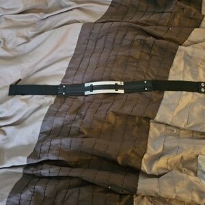 Express Black and Silver Belt Size S/M